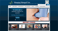 Desktop Screenshot of managingmanagedcare.com